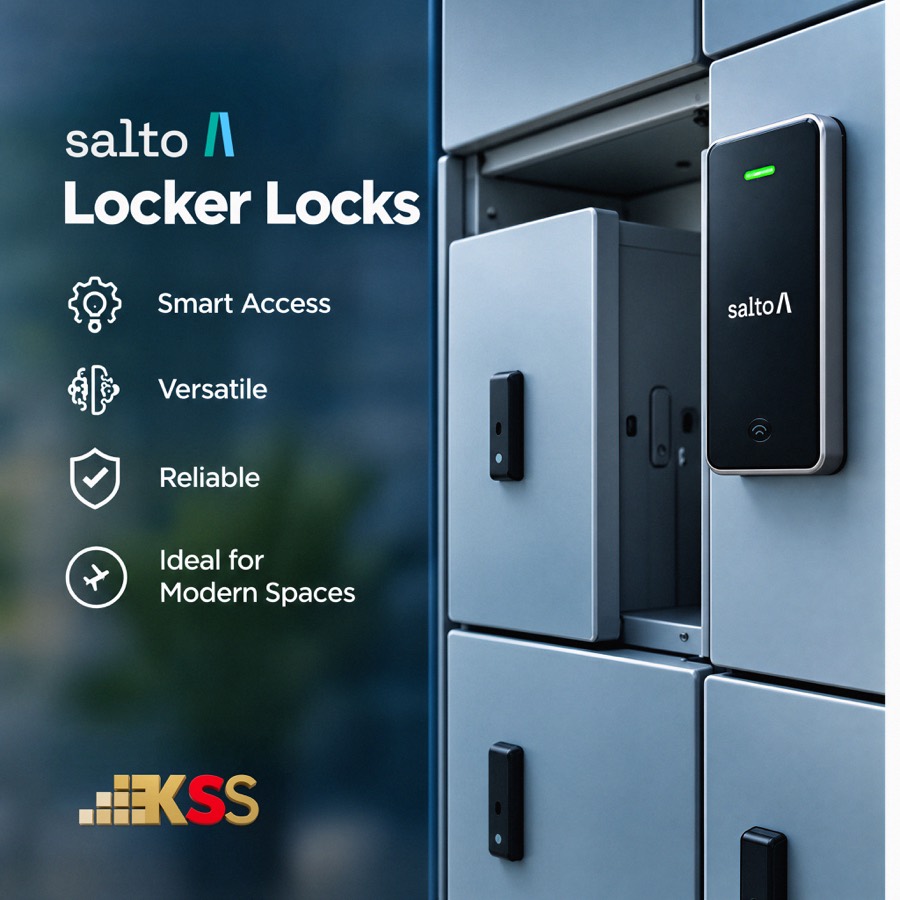 SALTO locker locks graphic